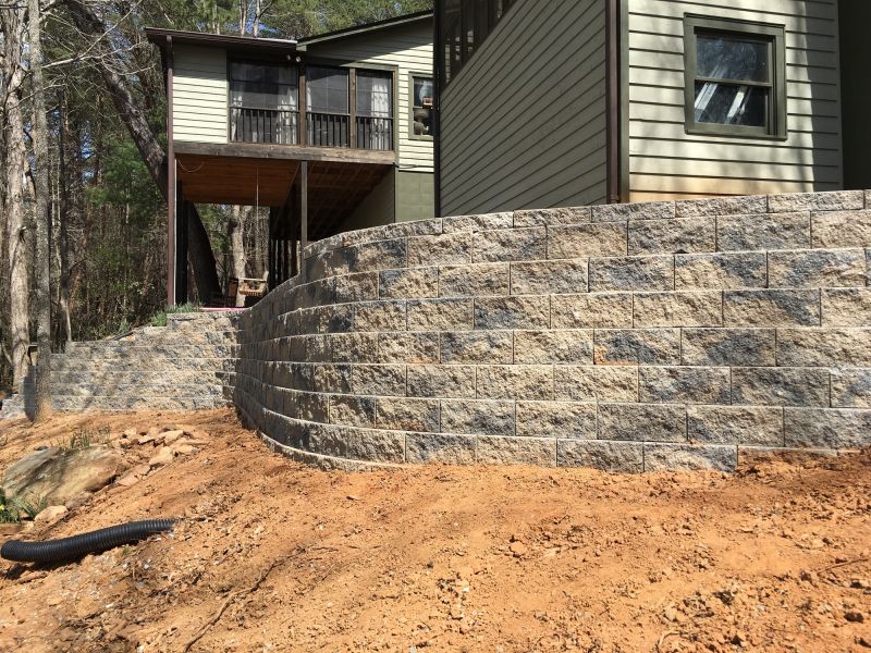 Concrete Retaining Wall Installation And Repair