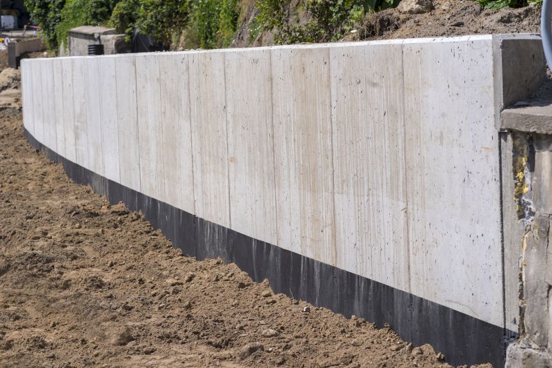 Concrete Retaining Wall Installation And Repair
