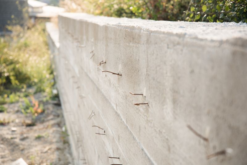 Concrete Retaining Wall Installation And Repair